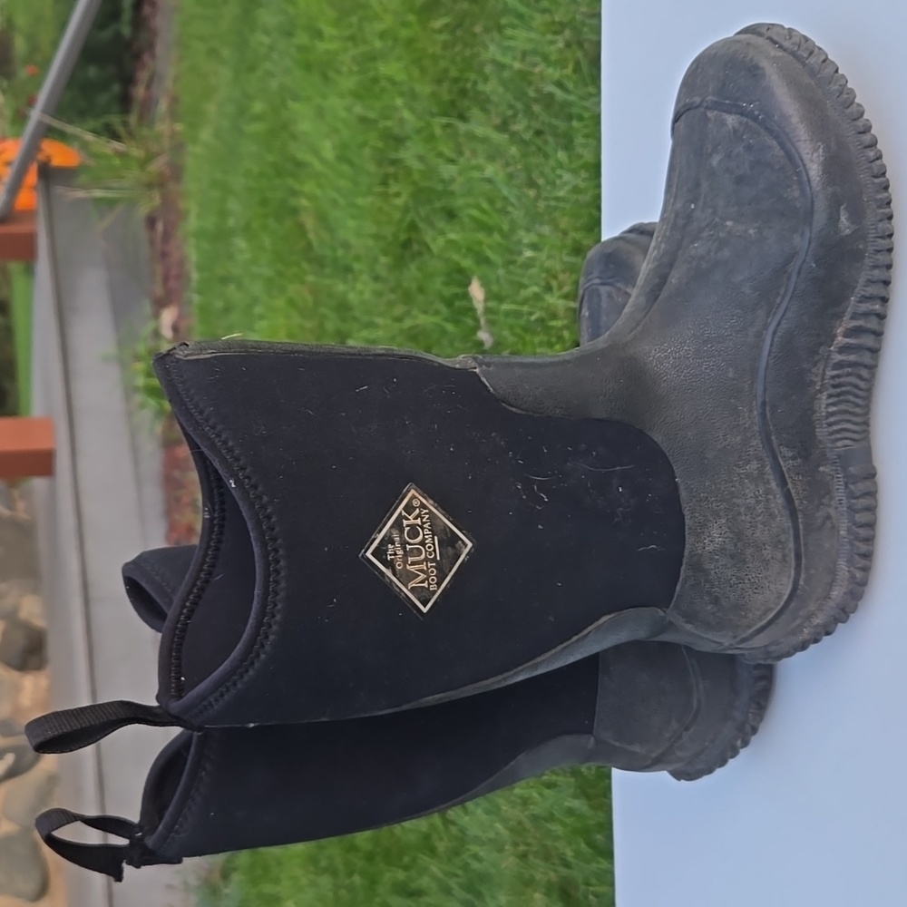 Muck Black Waterproof Boots